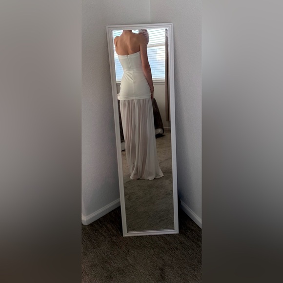 Fashion Nova White Strapless Maxi Dress - Picture 6 of 6